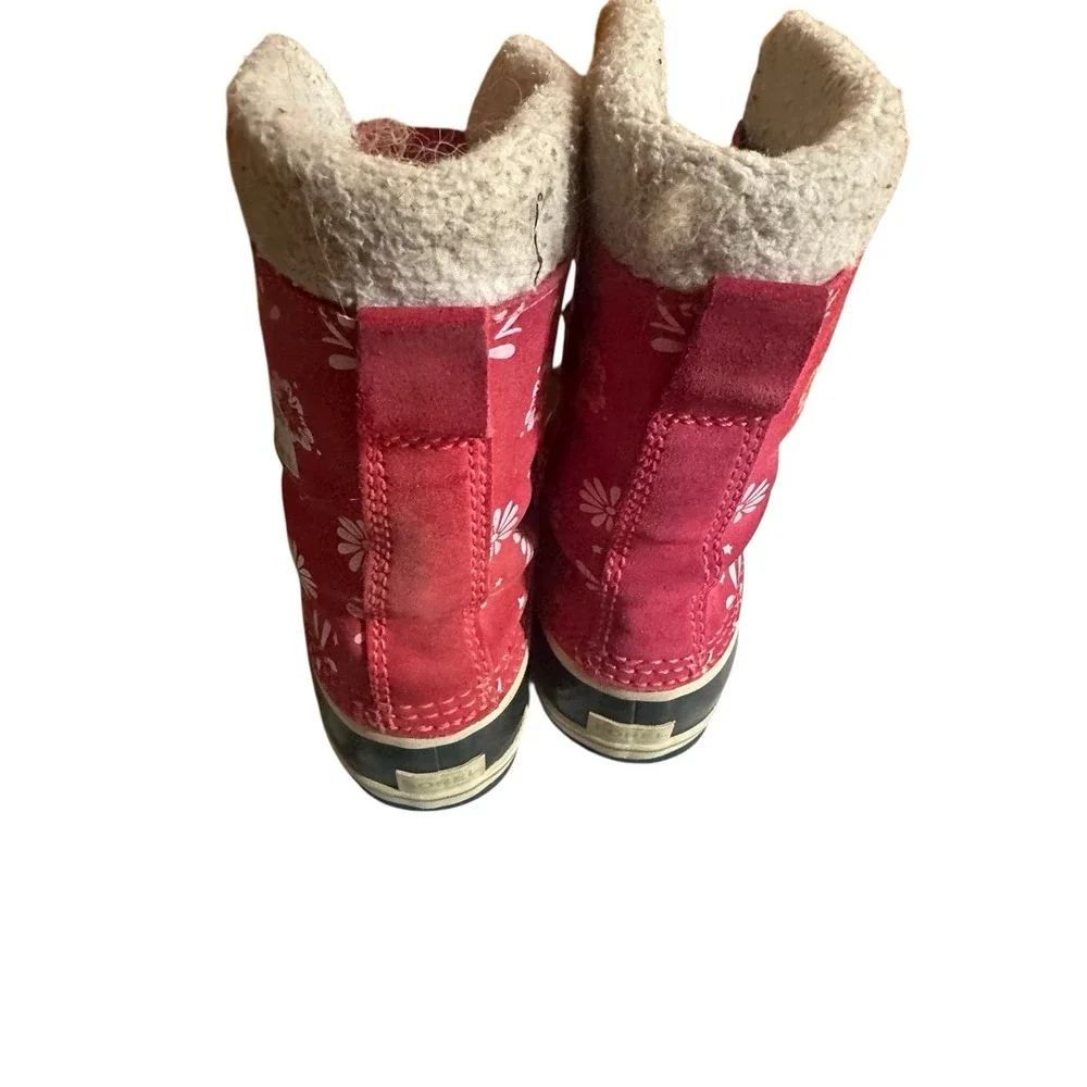 Sorel Winter Boots‎ Waterproof Kids Size 5 Pink